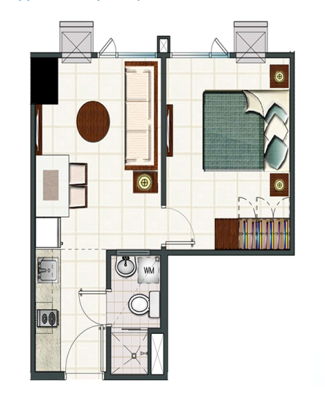 1-Bedroom Deluxe (Tower 1 only)